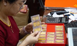 Giá vàng miếng 'bốc hơi' 1,4 triệu đồng/lượng