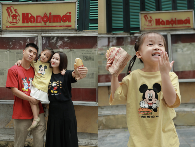 Theo chân hành trình trải nghiệm của Mickey và Minnie, giới trẻ 2 miền khoe bộ hình khám phá những góc phố thân quen