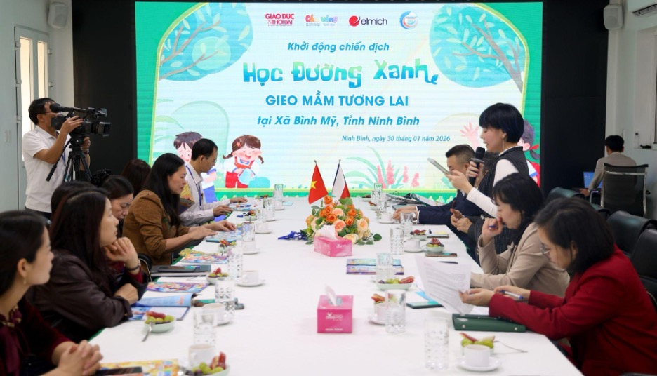 BST Chạm vào xanh - Elmich xây dựng hệ sinh thái sống xanh từ gian bếp đến học đường