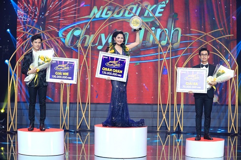 Hát, thu âm 70% các TVC quảng cáo trên truyền hình, cô gái 29 tuổi bất ngờ “bước ra ánh sáng”, đăng quang Quán quân Người Kể Chuyện Tình 2019