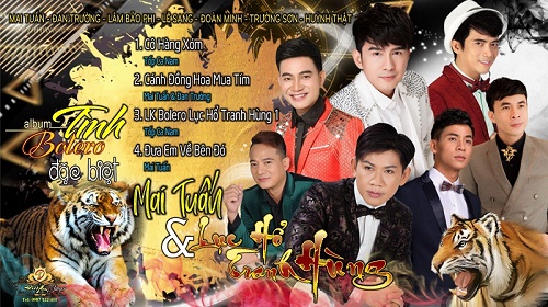 Mai Tuấn cùng 6 soái ca hội ngộ trong Album Mai Tuấn & Lục Hổ Tranh Hùng