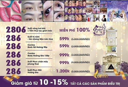 Hơn 8 tỷ đồng ưu đãi giảm giá trực tiếp từ 40% đến 80% các dịch vụ nhân dịp khai trương Học viện Thẩm mỹ Quốc tế Thảo Vy.