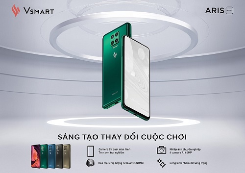 Aris Pro của Vinsmart: Camera ẩn, bảo mật lượng tử