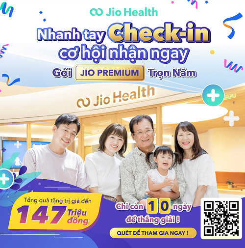 RA MẮT JIO SMART CLINIC: ƯU ĐÃI RỘN RÀNG, NHẬN NGÀN QUÀ “VÀNG” SỨC KHỎE