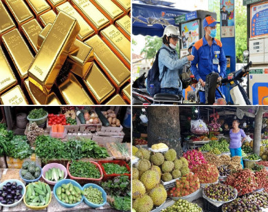 Tiêu dùng trong tuần (từ 10-17/5/2021): Giá vàng, xăng dầu và trái cây đồng loạt tăng mạnh