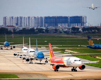 Dừng tiếp nhận các chuyến bay quốc tế qua Nội bài và Tân Sơn Nhất