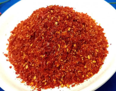Cẩn thận trọng khi chọn mua ớt bột