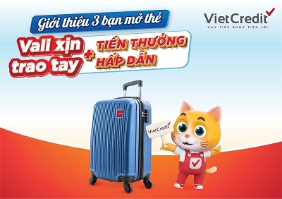 VietCredit tung khuyến mại cực khủng lên tới 2,5 tỷ đồng