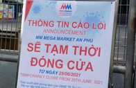 Siêu thị MM Mega Market An Phú tạm đóng cửa, hơn 100 nhân viên phải xét nghiệm SARS-CoV-2