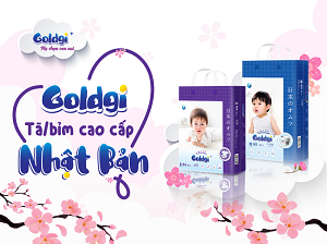 TÃ/BỈM GOLDGI+ CAO CẤP NHẬT BẢN MỞ RỘNG NHÀ MÁY SẢN XUẤT SANG THỊ TRƯỜNG MỚI