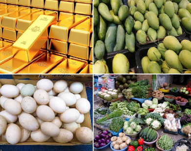Tiêu dùng trong tuần (từ 5-11/7/2021): Giá vàng và thực phẩm tăng vọt