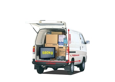 Tải hàng nội đô nhanh chóng, khó xe tải nhẹ nào vượt mặt Suzuki Blind Van
