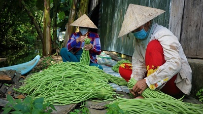 Đoàn viên, thanh niên mở gian hàng bán hàng chục tấn nông sản giúp nông dân