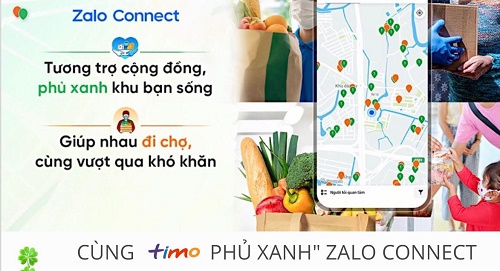 Cùng Timo “phủ xanh” Zalo Connect - Để không còn ai phải cô đơn giữa mùa dịch.