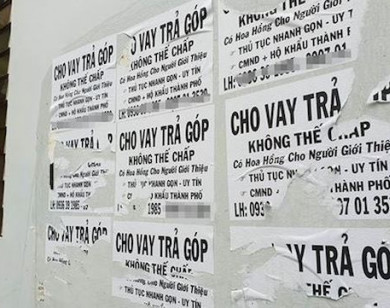 Tín dụng đen nở rộ những tháng cuối năm