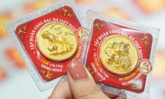 Giá vàng hôm nay 12/3: Giảm nhẹ phiên cuối tuần