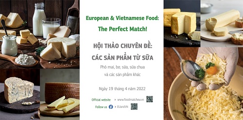 Sắp diễn ra Hội thảo chuyên đề: Các sản phẩm từ sữa châu Âu