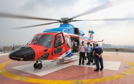 Thỏa sức ngắm TP HCM từ trên cao bằng tour trực thăng