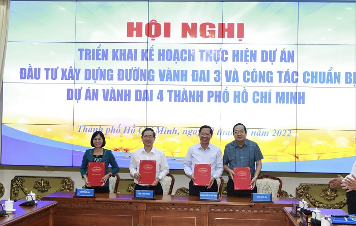 Triển khai kế hoạch thực hiện dự án đầu tư xây dựng đường Vành đai 3 và công tác chuẩn bị dự án đường Vành đai 4 TPHCM