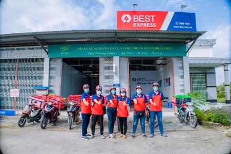 Người dùng hào hứng với sự xuất hiện của BEST Express trên Tiktok