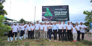 Panasonic khởi động chương trình trồng rừng “Sống khỏe góp xanh” chung sức trồng 1 tỷ cây xanh – vì một Việt Nam xanh
