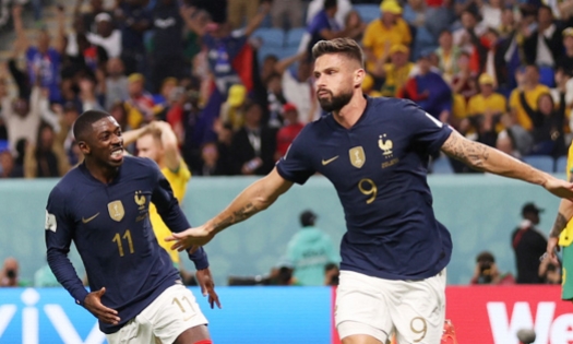 Giroud chạm kỷ lục, đội tuyển Pháp đè bẹp Australia