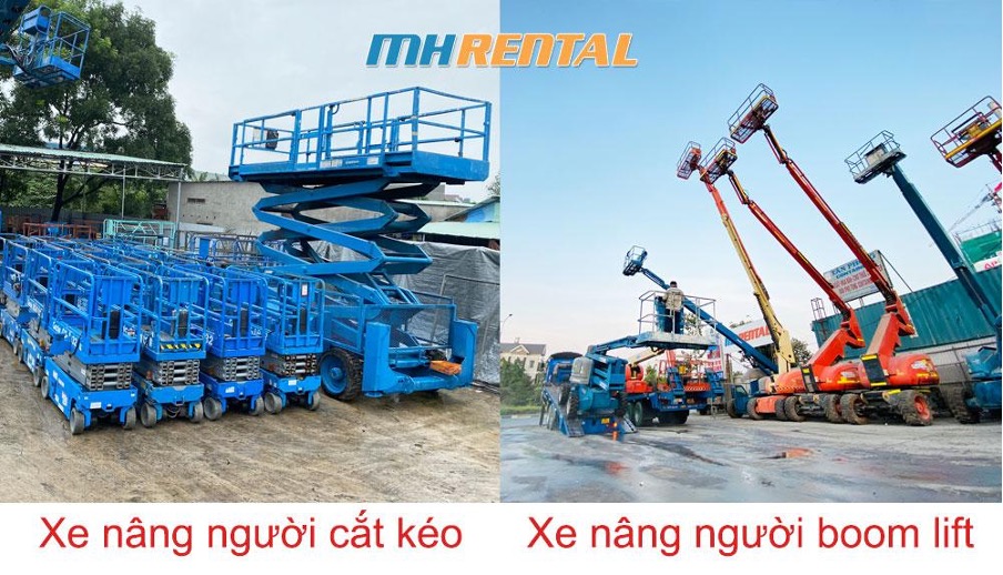 Dịch vụ xe nâng người tại Bình Dương