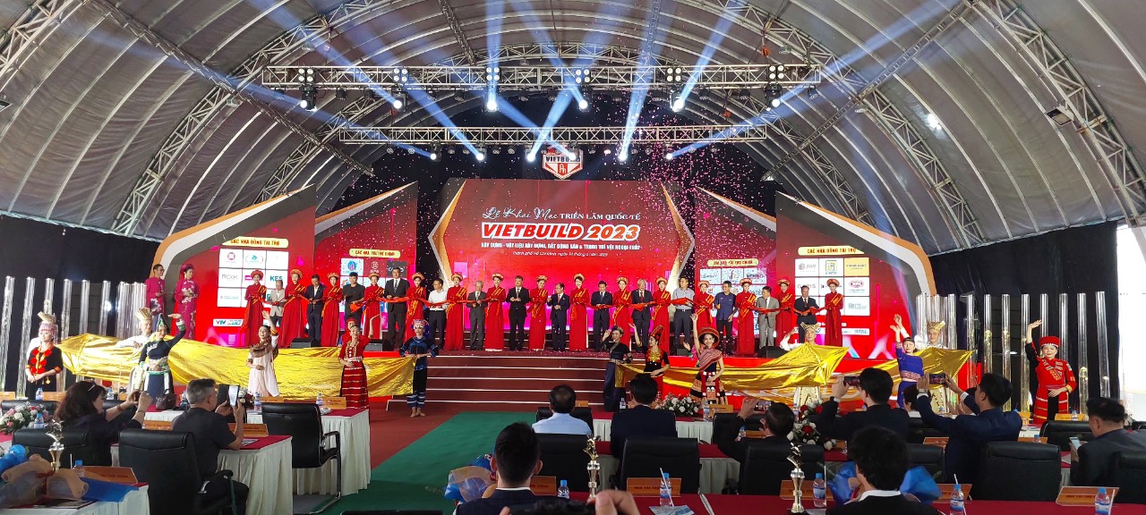 TP.HCM: Chính thức khai mạc Triển lãm Quốc tế VIETBUILD lần 02 - 2023