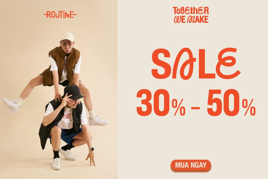 Mừng sinh nhật 11 tuổi, Routine sale off up to 50%