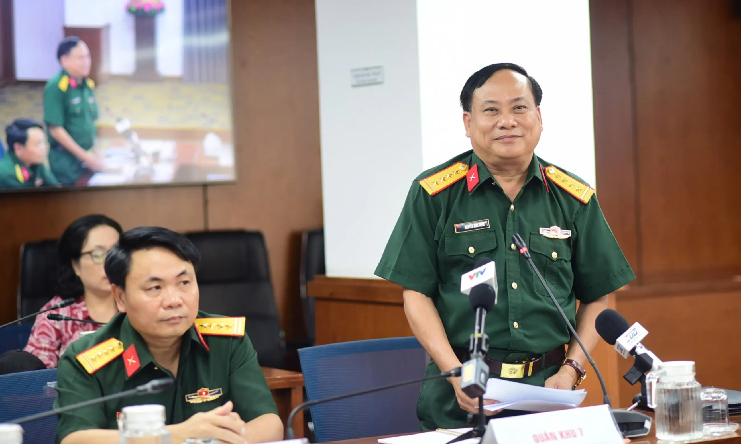TP HCM: Tổng hợp luyện diễu binh, diễu hành trên đường Lê Duẩn trong 2 ngày